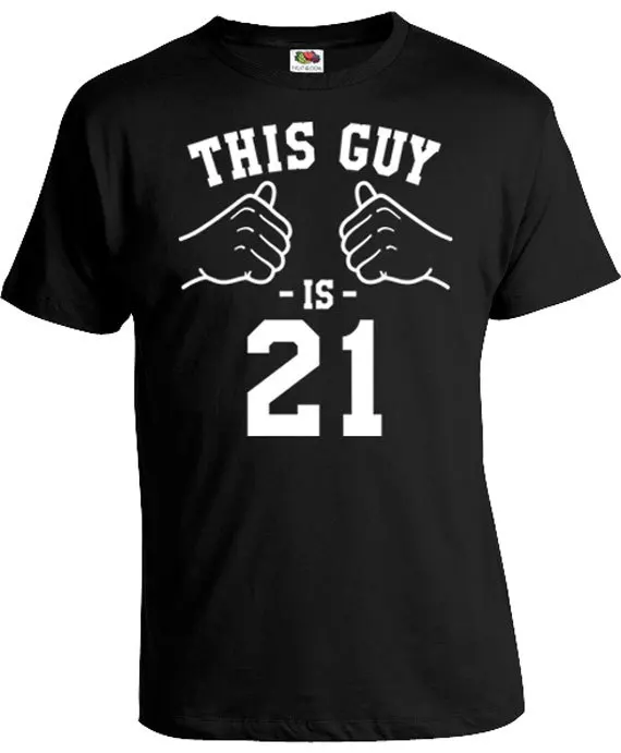 21st BIRTHDAY T SHIRT