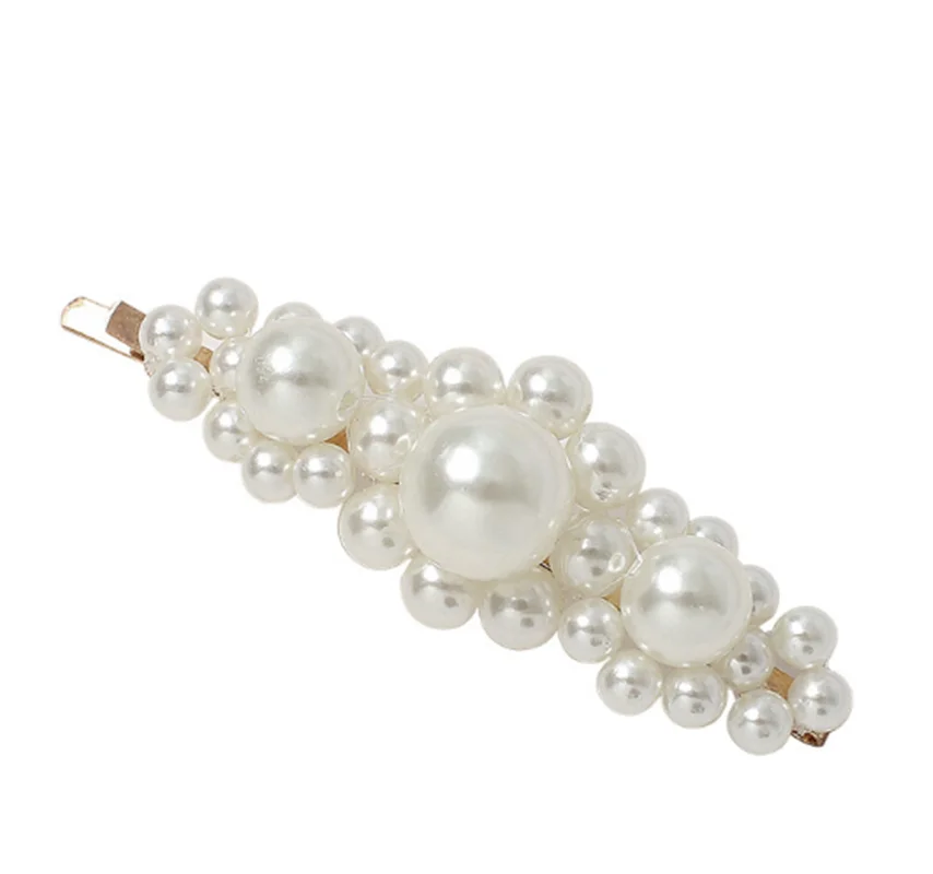 Korean 8 Styles Acrylic Imitation Pearl Women Barrettes Elegant For Female Girl Hair Clip Hairgrips Hair Accessories Korean 8 Styles Acrylic Imitation Pearl Women Barrettes Elegant For Female Girl Hair Clip Hairgrips Hair Accessories