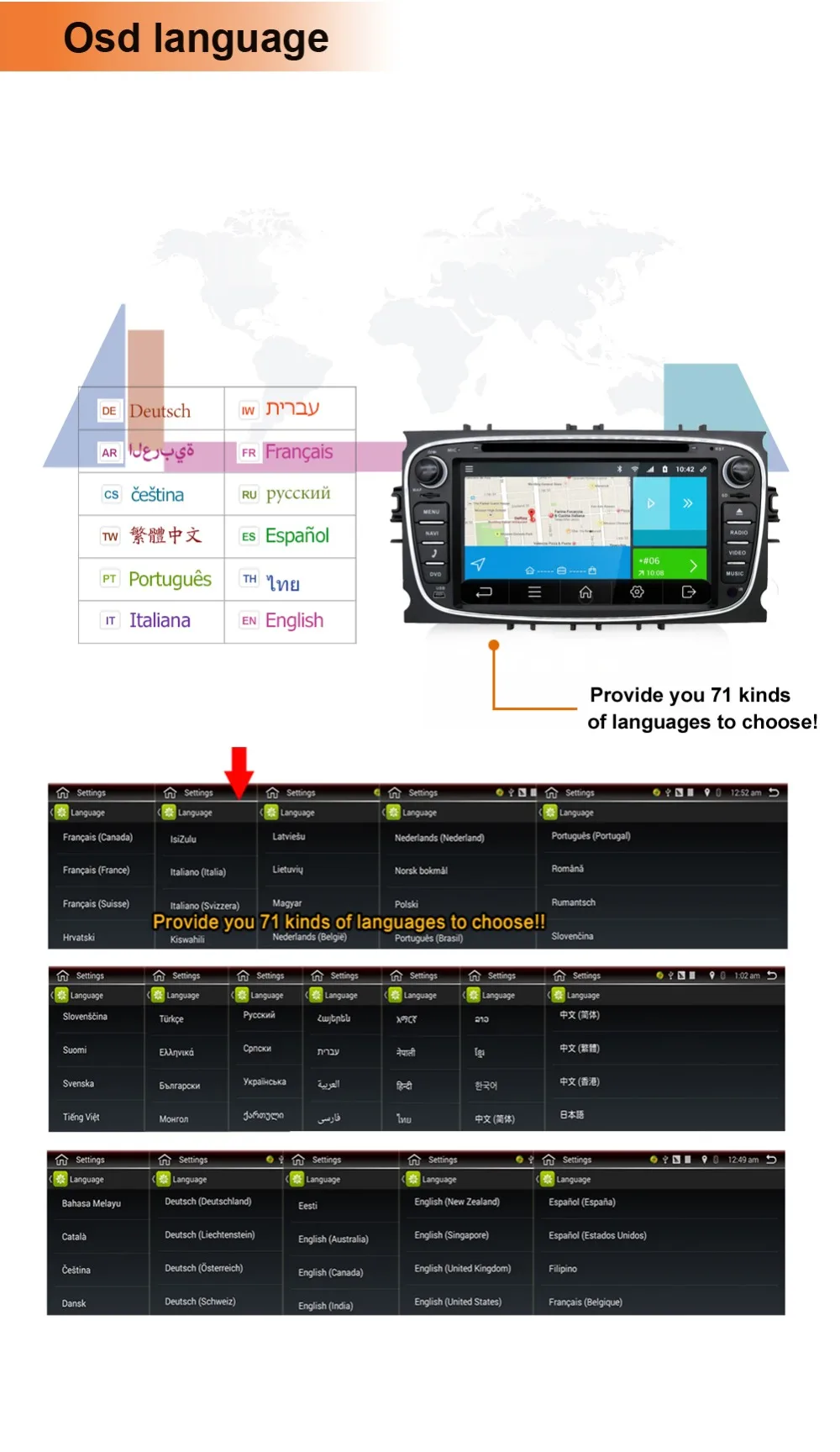 Discount Bosion 8 Core Android 9 Car DVD Player 2 Din radio GPS Navi for Ford Focus Mondeo Kuga C-MAX S-MAX Galaxy Audio Stereo Head Unit 15 Discount Bosion 8 Core Android 9 Car DVD Player 2 Din radio GPS Navi for Ford Focus Mondeo Kuga C-MAX S-MAX Galaxy Audio Stereo Head Unit 15