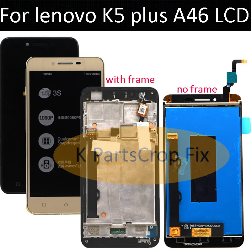Для Lenovo K5 Plus A6020A46 ЖК-экран идеальные запасные части для LCD с рамкой аксессуар
