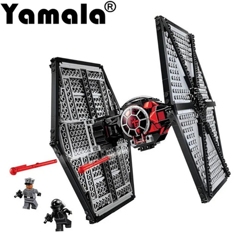 

[Yamala] 2016 New Star Wars Blocks First Order Special Forces TIE Fighter Figures Star Wars Toys Compatible Legoingly Starwars
