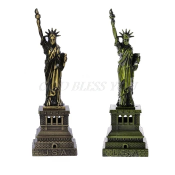 

USA Landmarks Statue of Liberty Metal Model Desk Decoration Gadget Craft Gift Drop Shipping