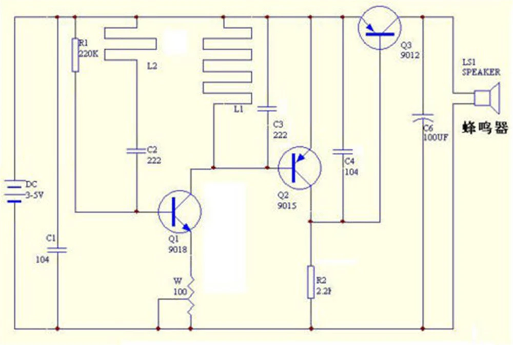 DC 3 V-5 V металлоискатель DIY Kit электронный комплект Бесконтактный модуль датчика DIY электронная часть