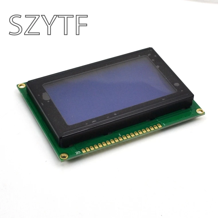 ЖК 12864 экран с подсветкой 5 в Синий шрифтом|lcd screen|screen lcdlcd |