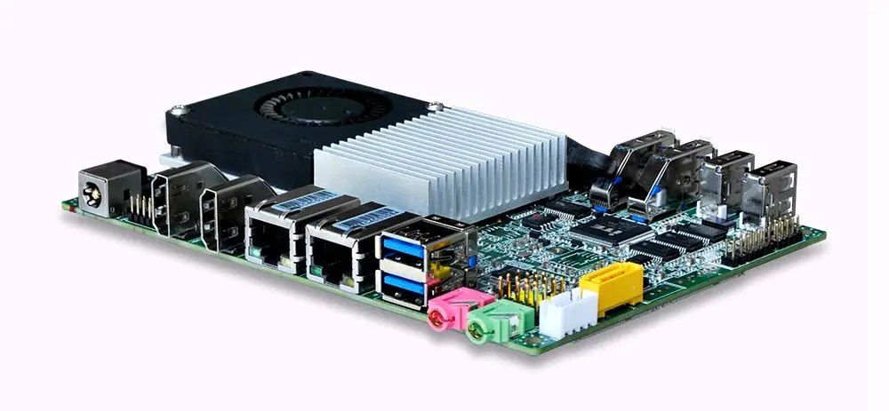 3-диспальная плата Core i7 Nano Itx с процессором i7 4500U(кэш 3 м, 2,6 ГГц, Haswell), 6* COM, 2* lan портов, 6* usb портов