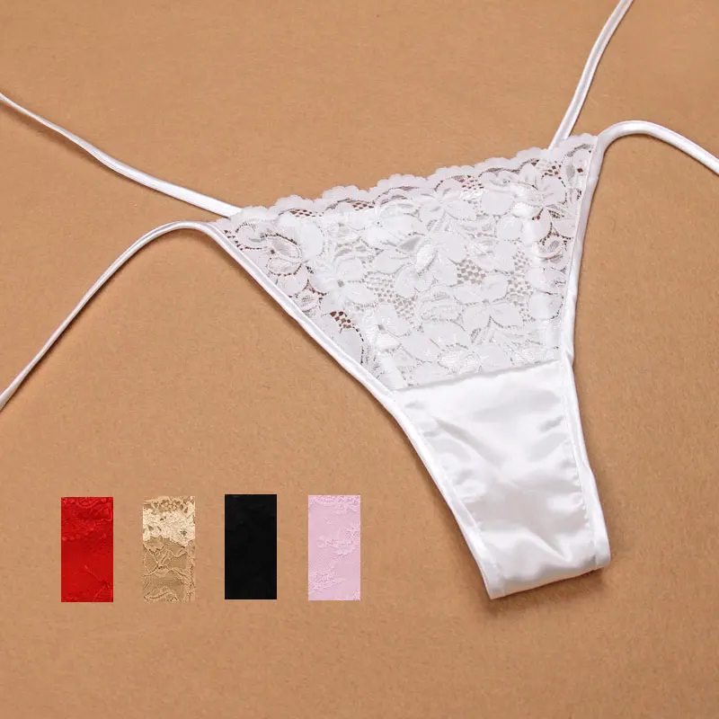 Buy Sexy Women 100 Mulberry Silk T Panties Summer Low