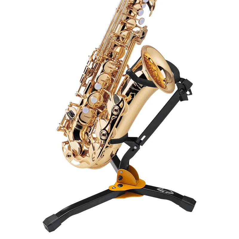 

Sax Holder Portable Foldable Metal Leg Tripod Stand Detachable Holder Bracket for Alto Saxophone Accessories High Quality Stand