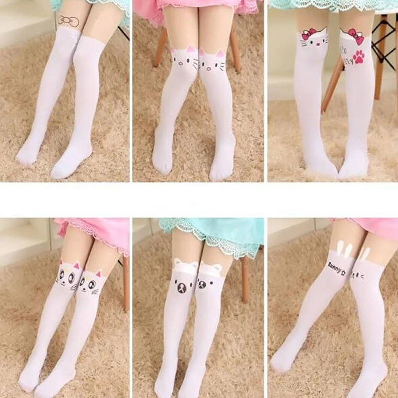 Moda En Cok Satan Yeni Prenses Corap Cocuk Kiz Sevimli Kulotlu Corap Dizler Sevimli Karikatur Hayvan Kulotlu Kizlar Kadife Tights Stockings Aliexpress