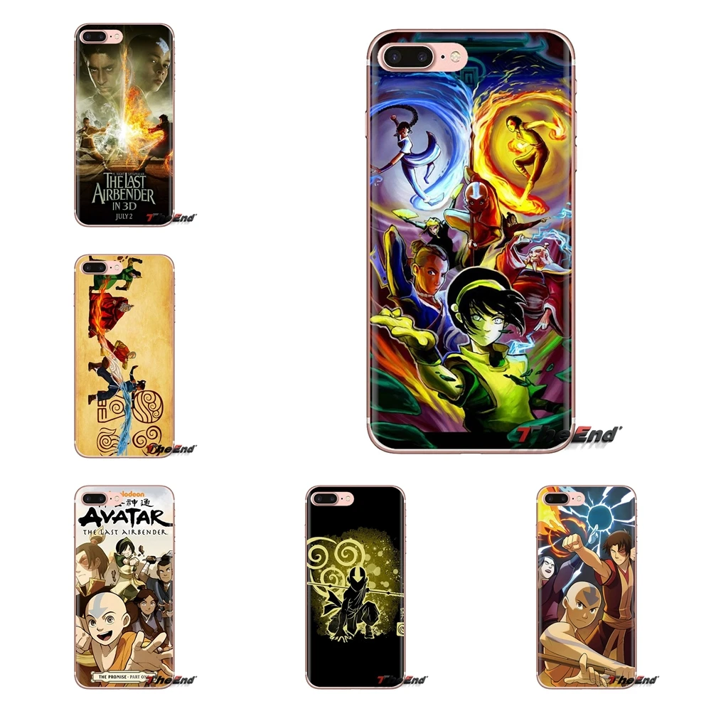 avatar the last airbender For iPod Touch Apple iPhone 4 4S 5 5S SE 5C 6 6S 7 8 X XR XS Plus MAX Transparent Soft Shell Covers |
