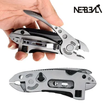 Outdoor Multitool Pliers Pocket Knife Screwdriver Set Kit Adjustable Wrench Jaw Spanner Mini Repair Hand Tools Pocket Portable