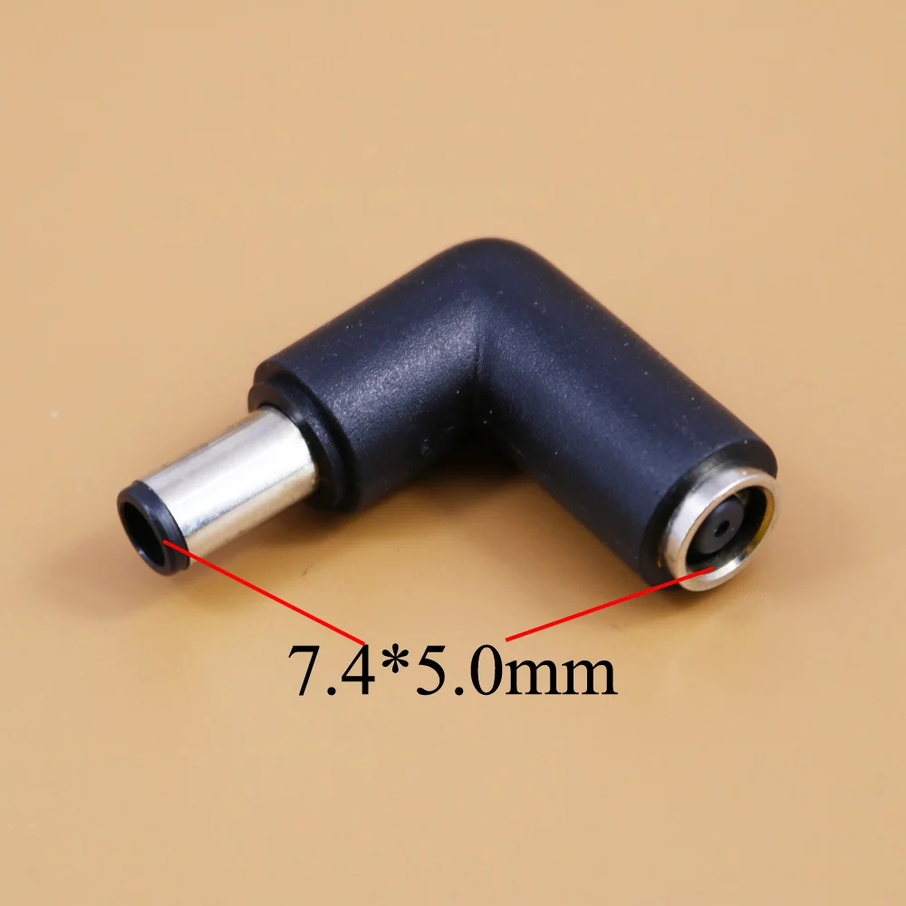 HP DELL 노트북용 전원 어댑터 플러그, DC 7.4x5.0mm, 7.4x0.6 암에서 7.4 5.0mm, 4.5x0.6 4.8x1.7mm, 5.5x2.1 5.5 2.1mm 수 잭