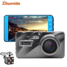 Bluavido 4″ IPS 1296P Dash Camera ADAS Car Video Recorder Night Vision IMX323 Dual Lens Full HD 1080P Car DVRs Loop Recording