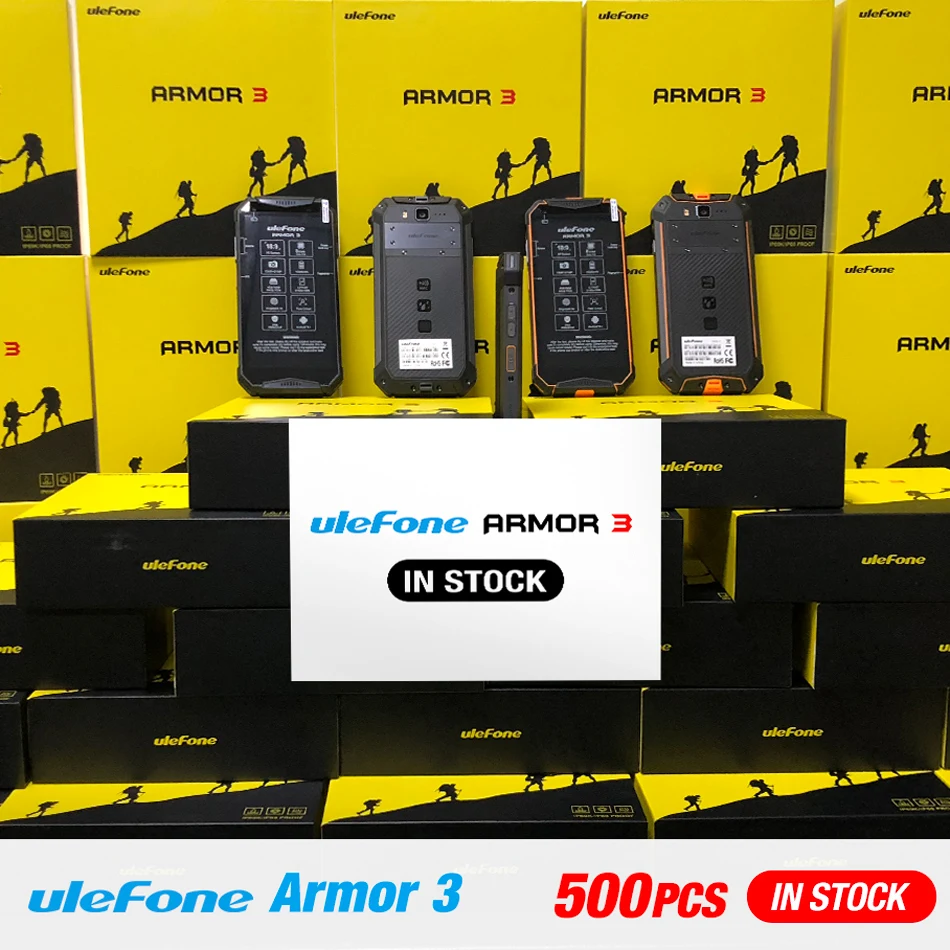 Ulefone Armor 3 IP68 Waterproof Mobile Phone Android8.1 5.7\ Ulefone Armor 3 IP68 Waterproof Mobile Phone Android8.1 5.7\