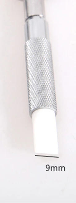1 шт. регулируемые DIY ручные вращающиеся инструменты для резьбы по коже поворотный нож лезвия инструменты - Цвет: B-9MM flat