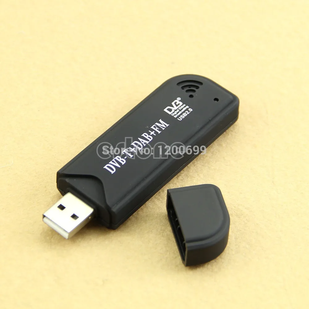 USB2.0 цифровой DVB-T SDR+ DAB+ FM HD ТВ тюнер вставляемый приемник он RTL2832U+ R820T