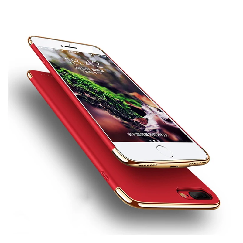 

Battery Charger 4500mAh For iPhone 6 6s 7 8 7000mAh For iPhone 6 6s 7 plus External Battery Charging Case Power Bank Phone Cover
