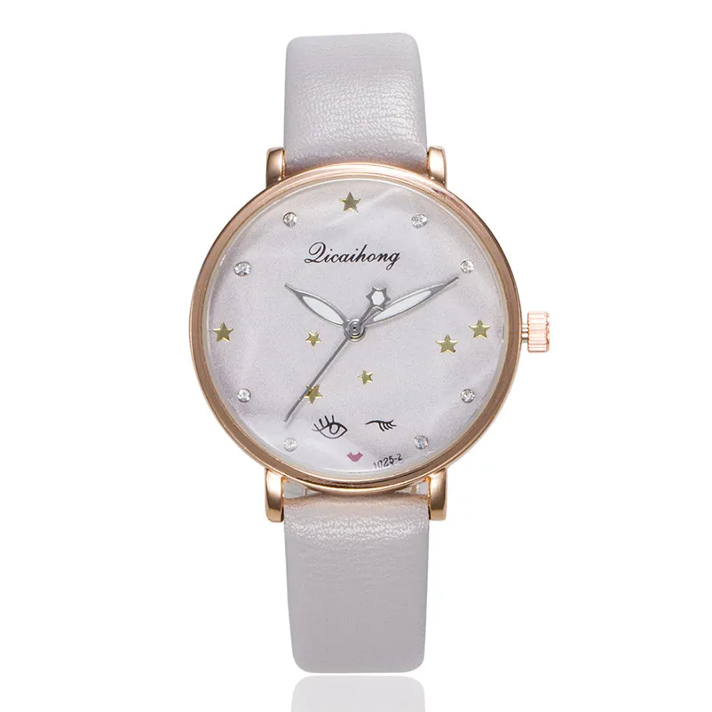 2018 Fashion women watches top brand luxury ladies watch Leather Band Analog Quartz Wrist Watch Clock relogio feminino J13#N (7)
