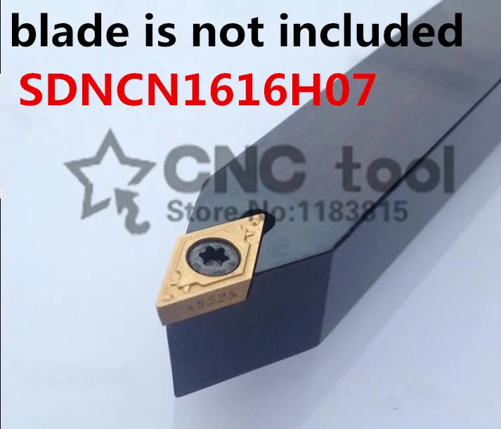 

SDNCN1616H07 16*16mm Metal Lathe Cutting Tools Lathe Machine CNC Turning Tools External Turning Tool Holder S-Type SDNCN