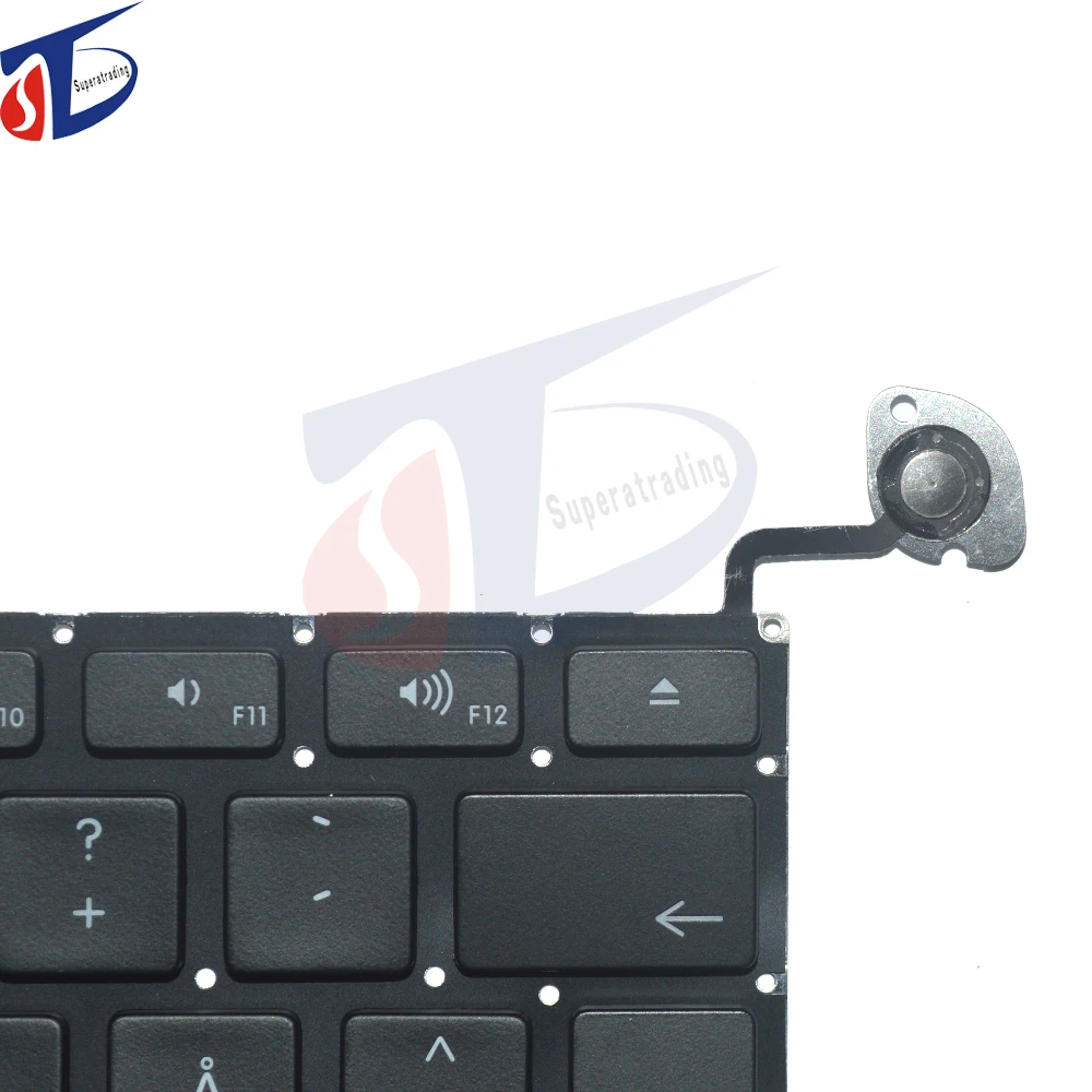 A1278 Дания клавиатура для Apple Macbook Pro 13 ''A1278 датский DK клавиатура без подсветки с подсветкой замена 2009-2012year