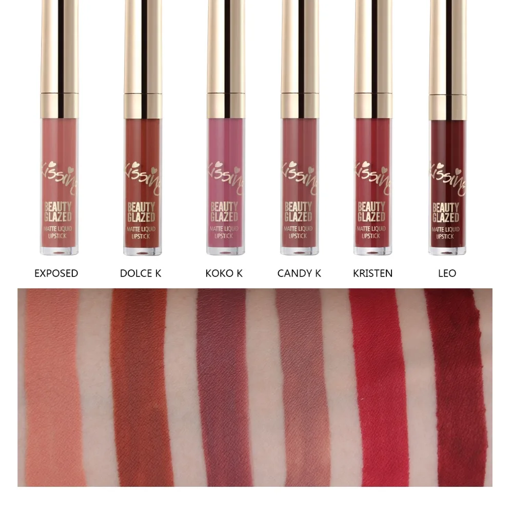 “ Conjunto de Mini 6 Pçs/set Batom Matte Lip
