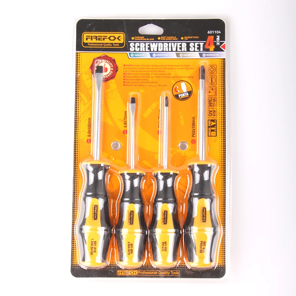 Buy 4 Pieces Set Screwdriver Set Slotted