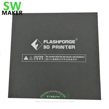 

SWMAKER Flashforge Adventurer 3 3D Printer Dark grey Heated Bed Tape Print Sticker Build Plate Tape