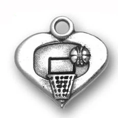 Hot Sale Antique Silver Plated Zinc Alloy Sports Basketball dunk Charms Pendant for DIY Jewelry | Украшения и аксессуары