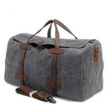 

Vintage Canvas Men Messenger Bags Leather Cowhide Men's Handbag Casual Crossbody Bags Waterproof Briefcase Traveling Large Tote