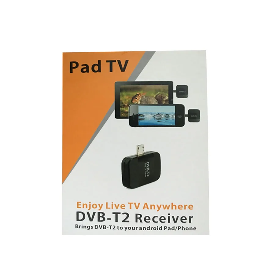 DVB-T2 Беспроводной цифровой ТВ тюнер ресивер H.265 Full HD для клавиатра android-телефона с микро USB OTG ТВ палка спутниковый ТВ приемник