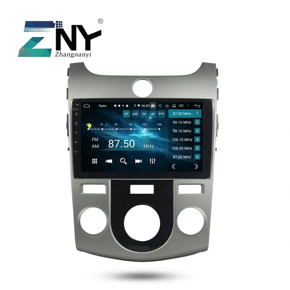 Perfect Android 9.0 Car GPS Autoradio For Kia Forte Cerato 2008-2012 9" IPS Display Multimedia FM RDS BT WIFI Audio Video Stereo 4+32GB 2