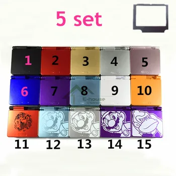 

5 set E-house for Gameboy Advance SP for GBA SP Game Console Shell Case Replacement Housing Cover Case