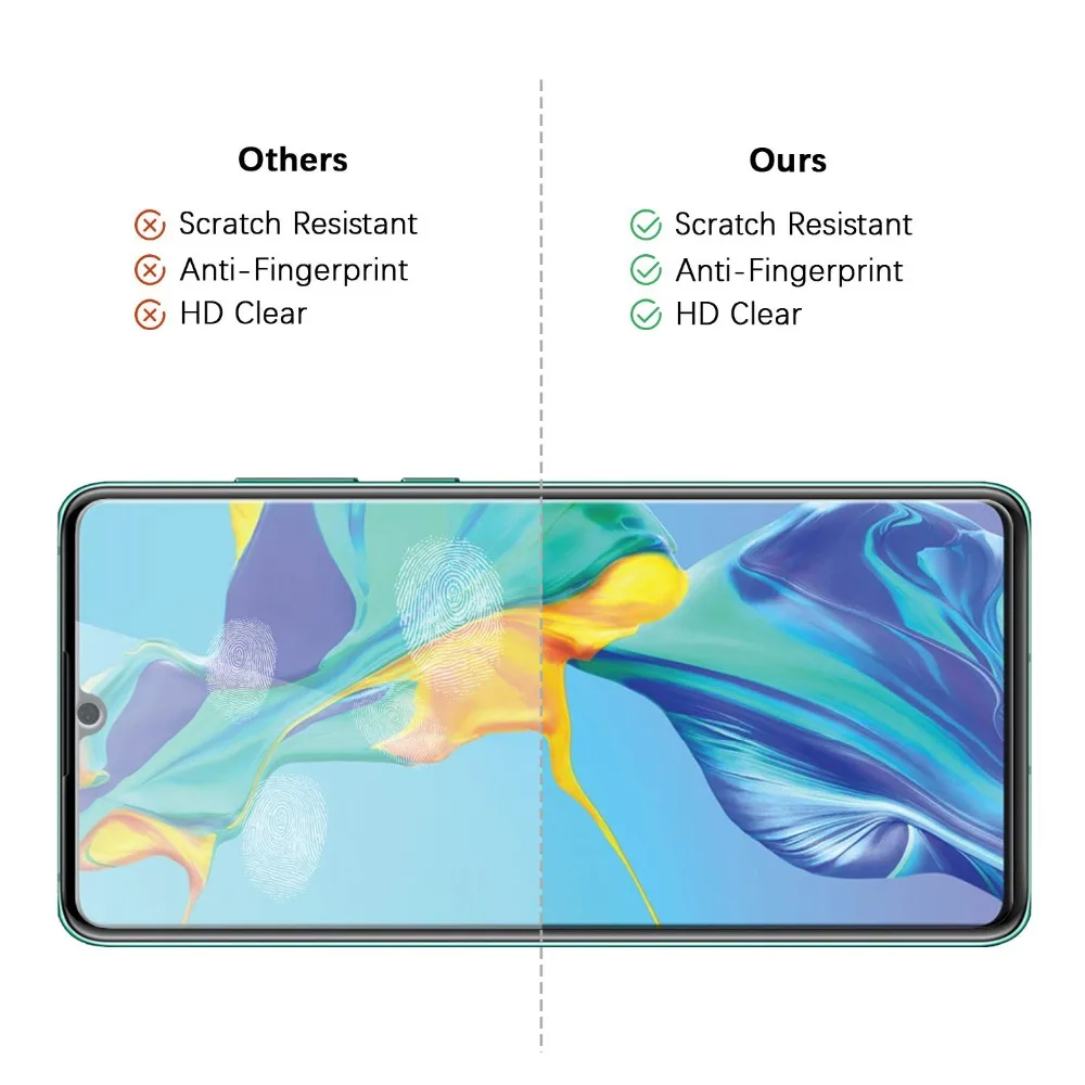 HUAWEI MATE 20X Hauwei P30 Pro Tempered Glass Screen Protector 9H Phone Protective Film for Huawei P30 Pro Mate 20 Pro