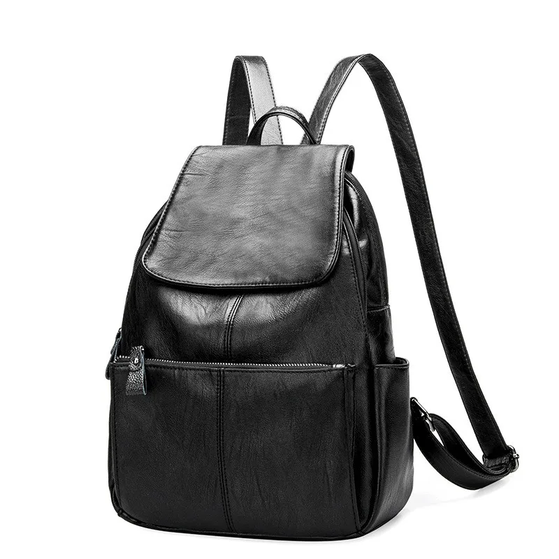 Designer font b Women s b font font b Backpacks b font Genuine Leather Female font