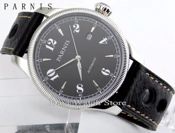 

Parnis sapphire glass Black Dial Miyota Movement Automatic 42mm mens Watch