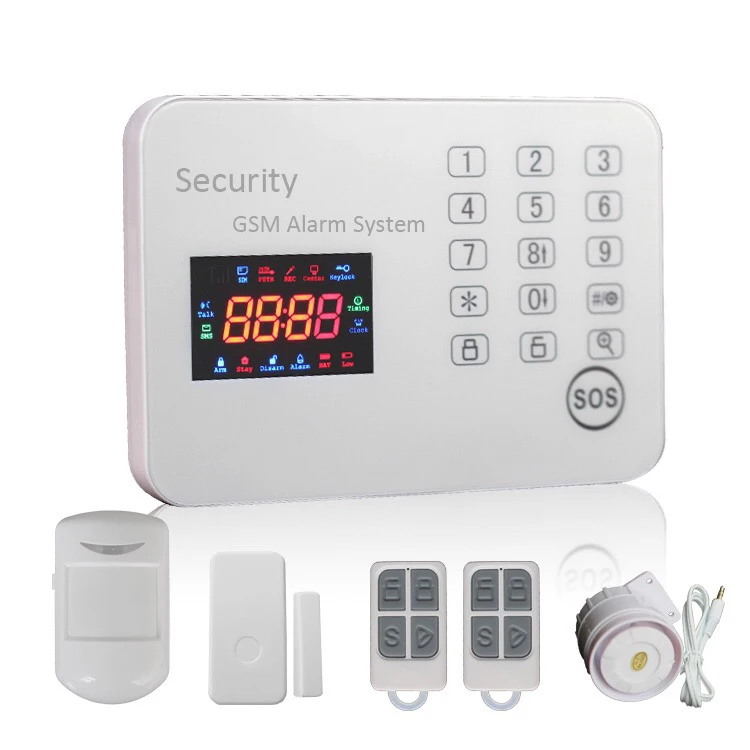 A SET OF GSM WIRELESS ANTI THEFT ALARM SYSTEM. INTELLIGENT SECURITY