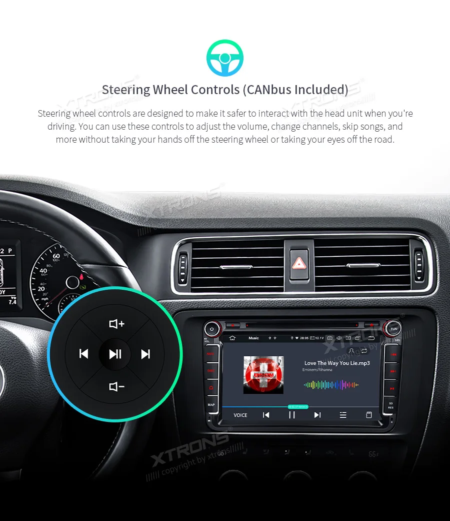 Cheap XTRONS PX6 64GB ROM Android 9.0 Car Stereo Radio DVD Player HDMI for VW Volkswagen Golf Passat Touran Tiguan for Skoda for Seat 16 Cheap XTRONS PX6 64GB ROM Android 9.0 Car Stereo Radio DVD Player HDMI for VW Volkswagen Golf Passat Touran Tiguan for Skoda for Seat 16