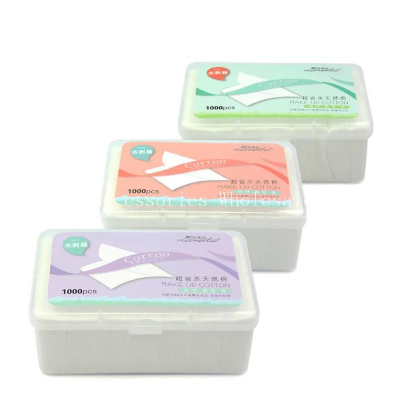 Disposable Makeup Remover Pads 6box Facial Cleansing Cotton Cosmetics