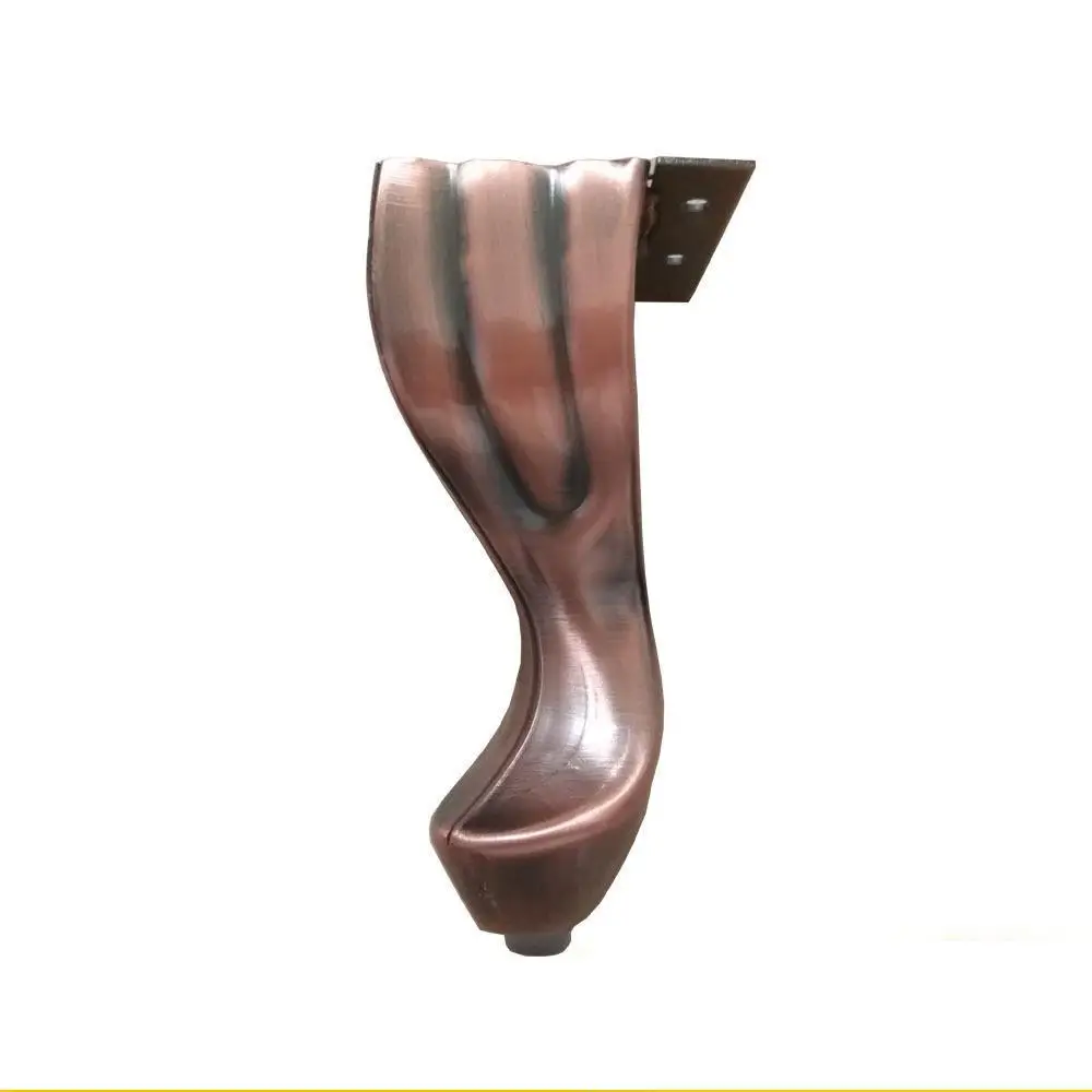 

Metal Table Leg Bronze Furniture Foot Electroplated Sofa Retro Iron Cabinet Surface Treatment Table Legs