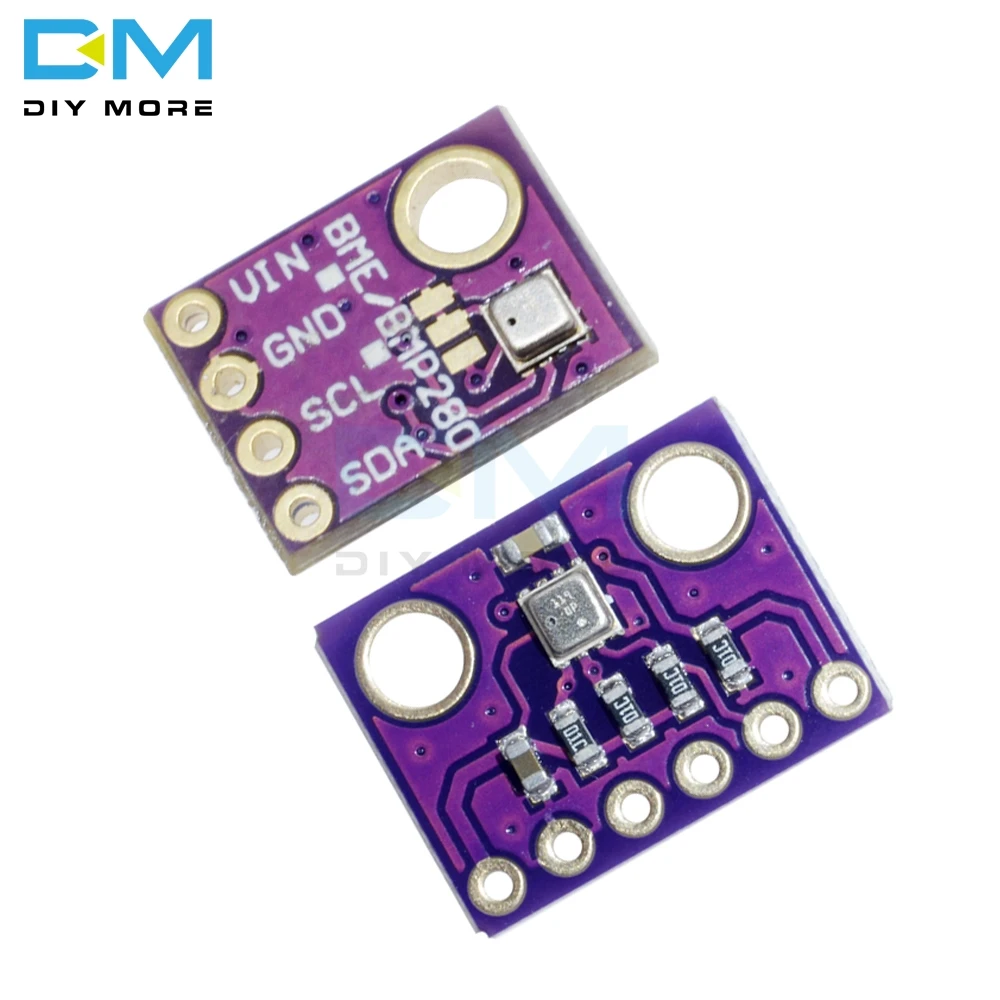 

WS16 BME280 Digital Sensor Temperature Humidity Barometric Pressure Sensor Module I2C IIC SPI 1.8-5V GY-BME280 5V/3.3V Board