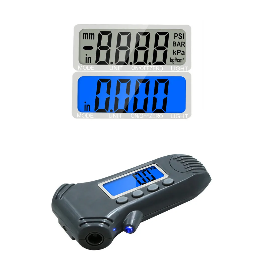 3in 1 подсветка шин манометр цифровой измеритель глубины протектора ...