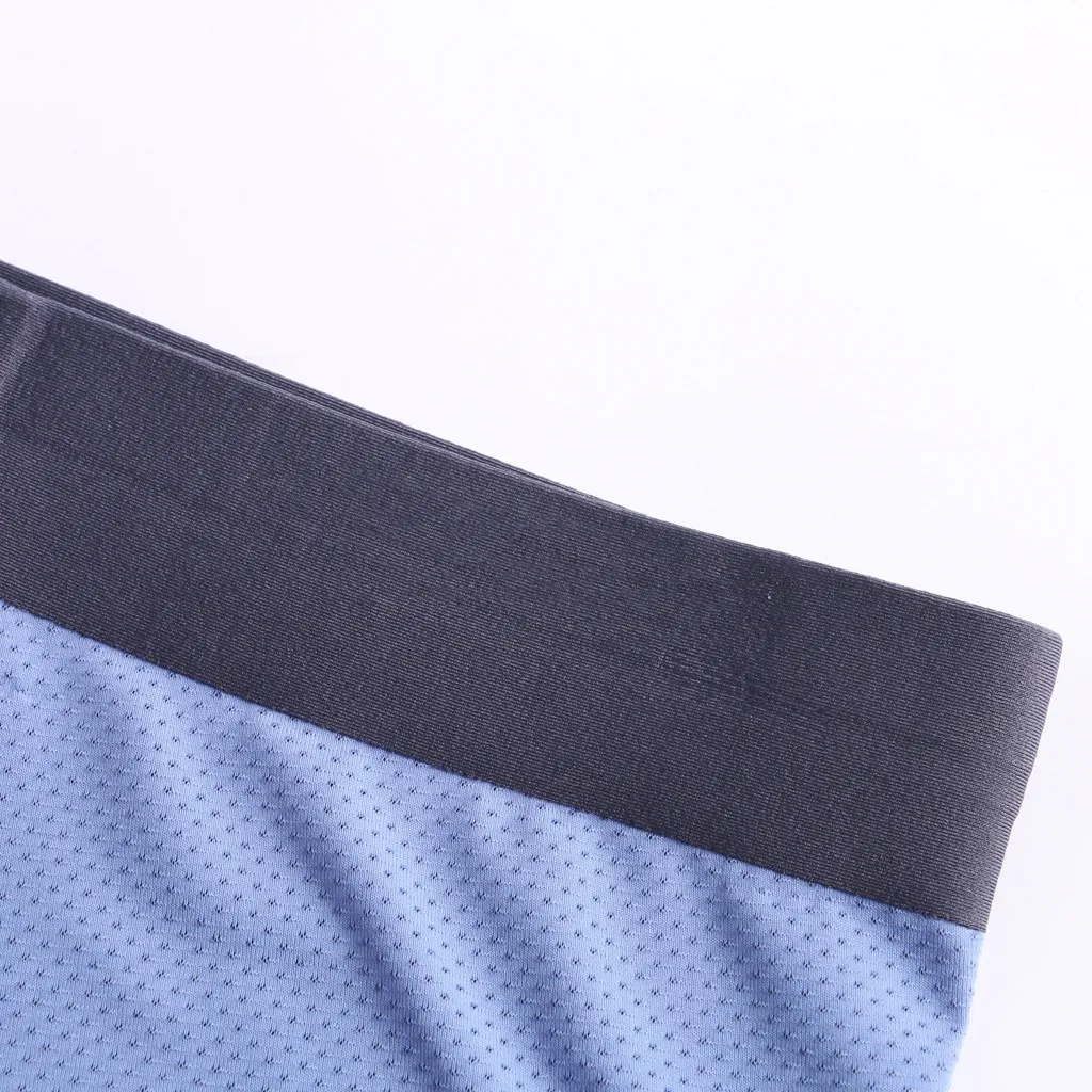 4PC Sexy Gay cueca Siamese Boxers Mens Underwear Homme Cuecas Calzoncillos Transparent Slip Homme male boxer Homme New