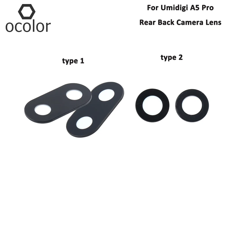 

ocolor For Umidigi A5 Pro Rear Back Camera Lens Assembly Repair Parts For Umidigi A5 Pro Back Camera Lens Phone Accessories