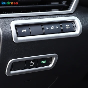 

For Nissan Altima 2019 2020 ABS Interior Headlight Adjust Switch Buttons Cover Trim Molding Garnish Car Accessories Car Styling
