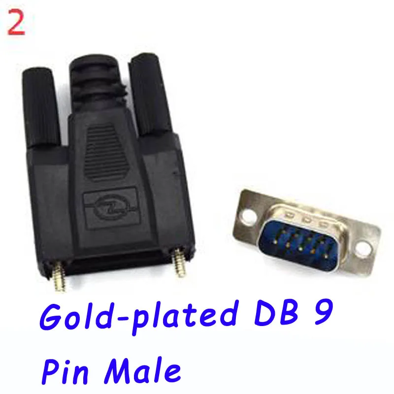 10 шт. RS232 DB9 DB15 DB25 отверстие/Pin серийный VGA 9 15 25 пиновый Мужской 2 ряда припой Тип