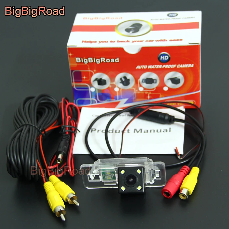 

BigBigRoad Car Rear View Reverse Parking Camera For BMW X3 X5 X6 X1 F15 F32 F33 F36 3 5 Series 315 318 320 323 325 E46 E39 E53