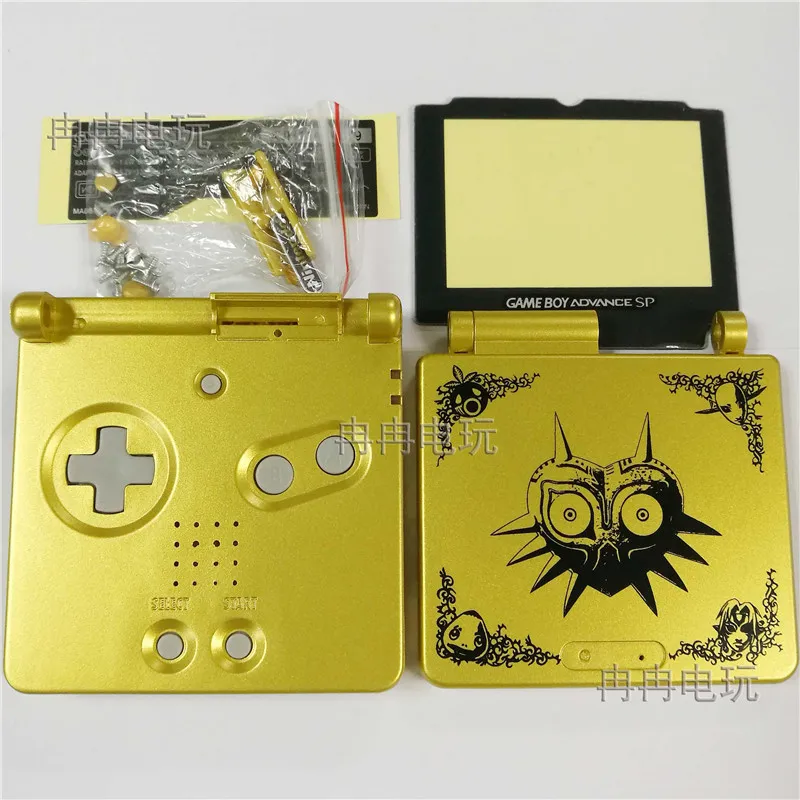 Для GBASP Limited Majora's Mask пластиковый чехол Корпус оболочка подходит для Nintendo dogb Gameboy Advance SP игра для мальчиков консоль Advance SP