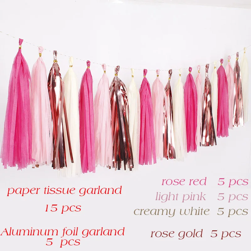 tissue garland color 2 