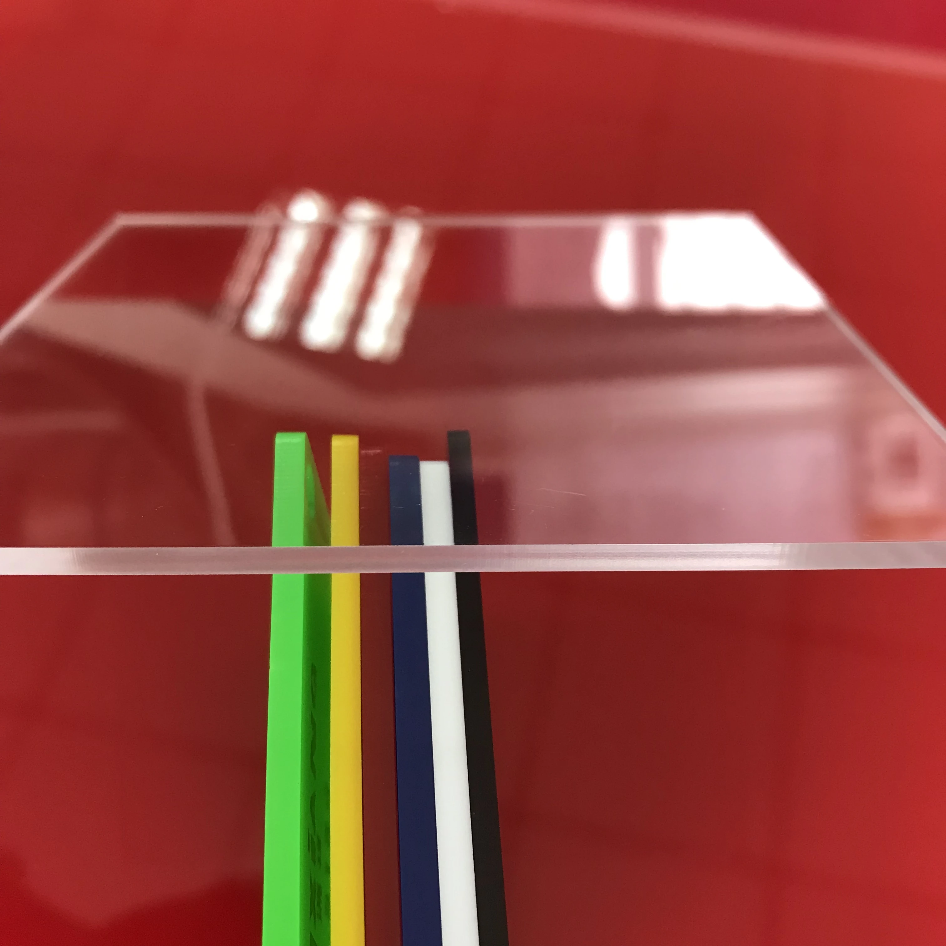 

200x200x3mm 12 pieces crystal clear transparent acrylic plastic plaque