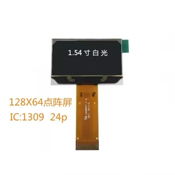 

1.54 inch OLED SSD1309 3/4-wire SPI 8bit parallel port 12C 12864 OLED display screen