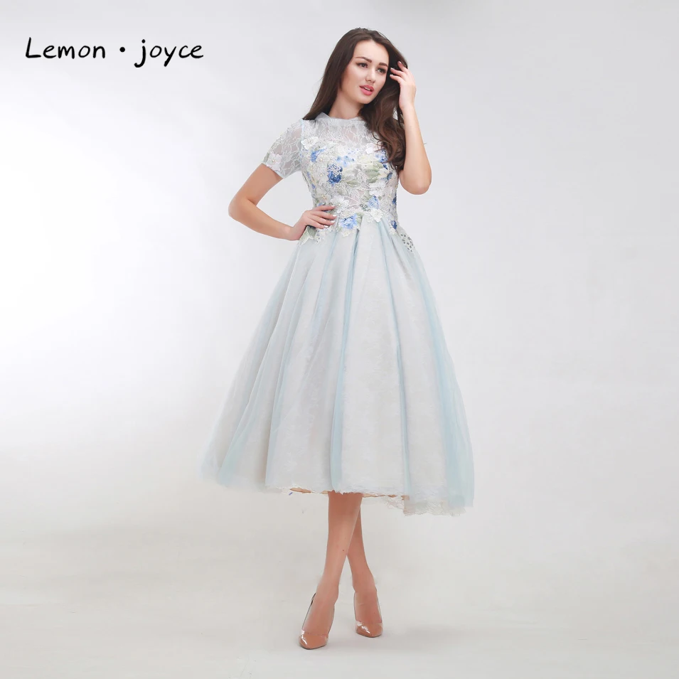 Vintage Prom Dresses with Short Sleeves ...